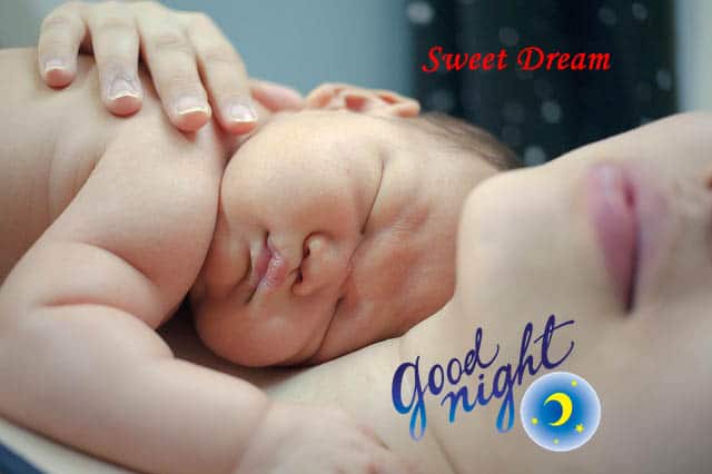 Good Night Images of Baby Sleeping