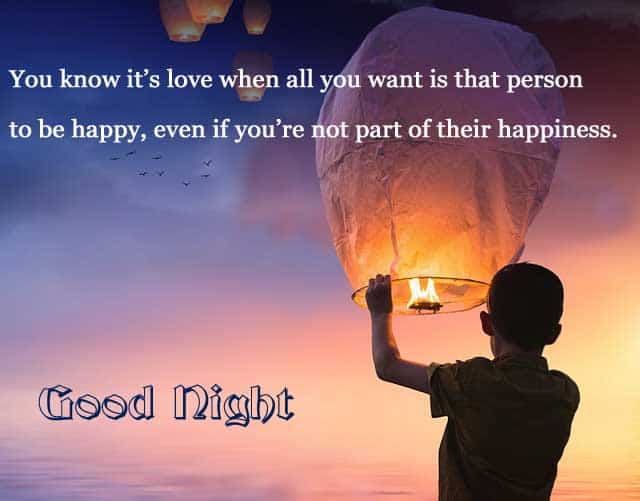 Best Good Night Images with Love Quotes