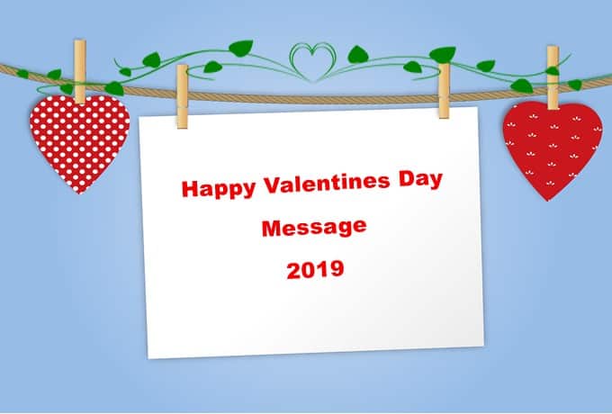 Happy Valentines Day Message